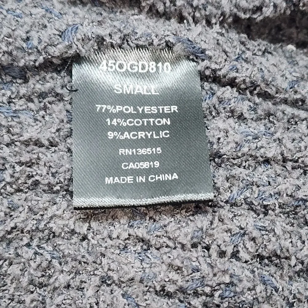 NWT $228 One Grey Day Sweater Gray Textured‎ Knit Women's Sz Small